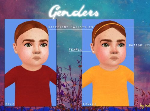 Baby skintones