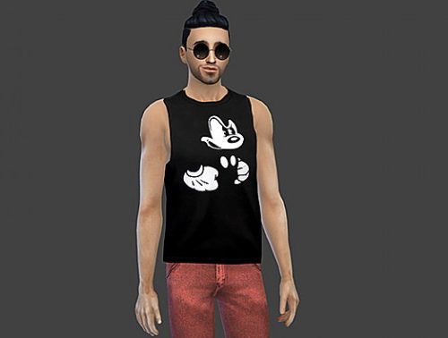 Male Muscle Tank Tees  Set 1