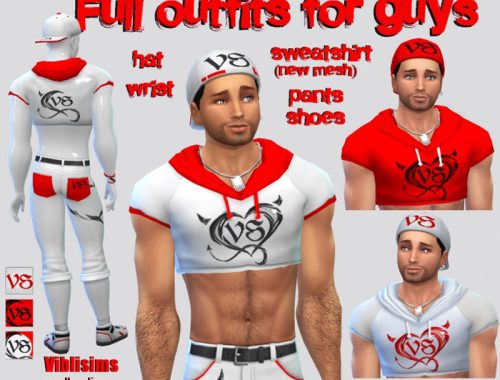 Full outfits for guys