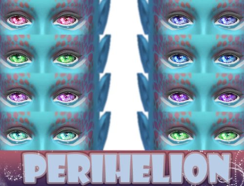 Perihelion 8 Non-Default Alien Eye Colours