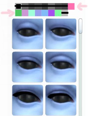 Perihelion 8 Non-Default Alien Eye Colours