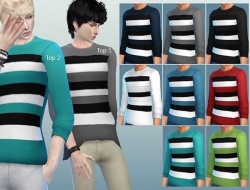Boys Tops and Simple Recolors