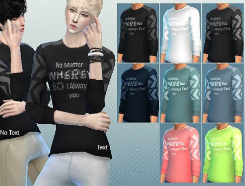 Boys Tops and Simple Recolors
