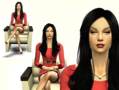 5 in 1 Sitting Emotions Posepack
