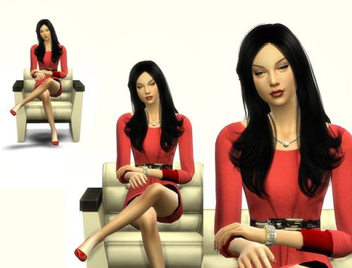 5 in 1 Sitting Emotions Posepack
