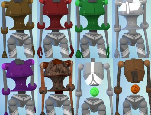 Plumbots from The Sims 3