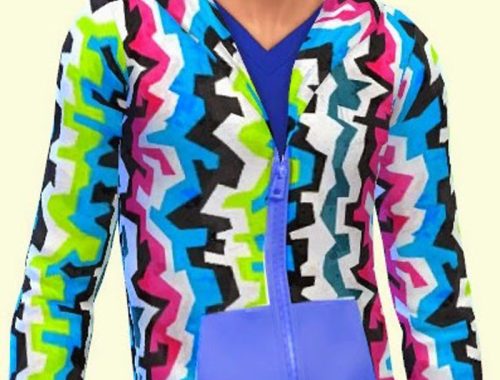 Graffiti Hoodie for Men