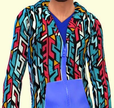 Graffiti Hoodie for Men