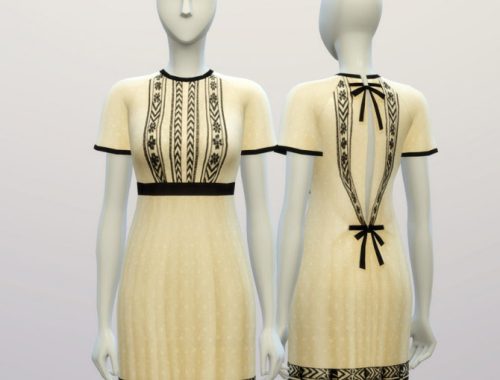 V.B. dress