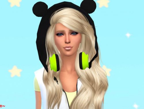 Sweety girl CAS Pose Creative