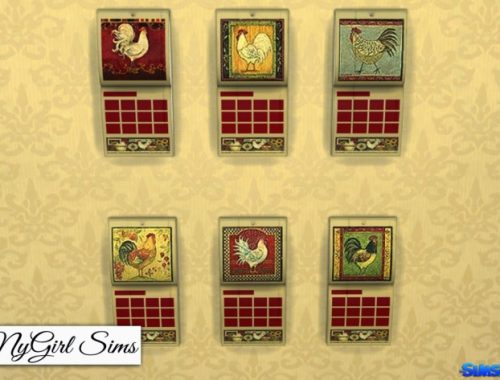Country Kitchen Rooster Decor