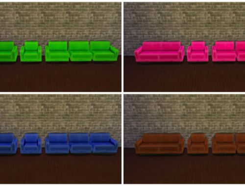 TS2 to TS4 Mr. Section Living Set