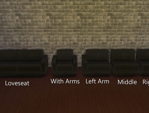 TS2 to TS4 Mr. Section Living Set