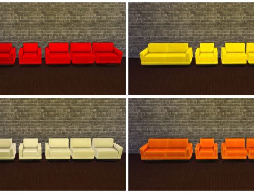 TS2 to TS4 Mr. Section Living Set