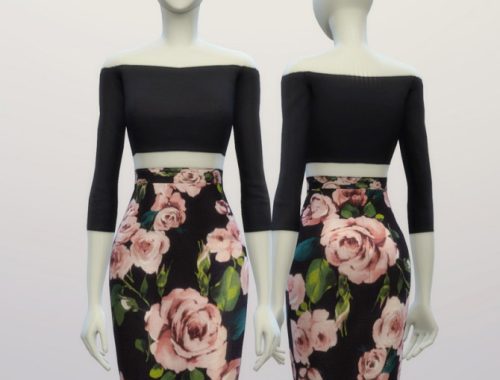 Basic high waist H line pencil dress designer pattern