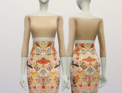 Basic high waist H line pencil dress designer pattern