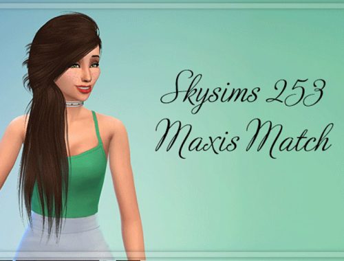 Maxis match hair retextures