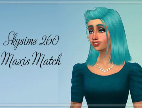 Maxis match hair retextures