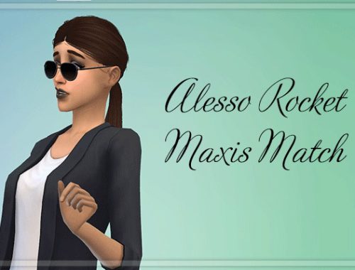 Maxis match hair retextures