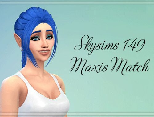 Maxis match hair retextures
