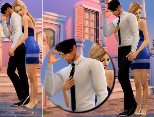 Intense poses