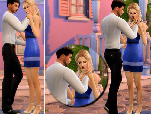 Intense poses