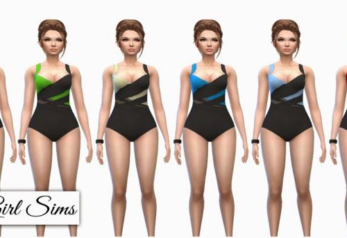 Multi Wrapped Swimsuit