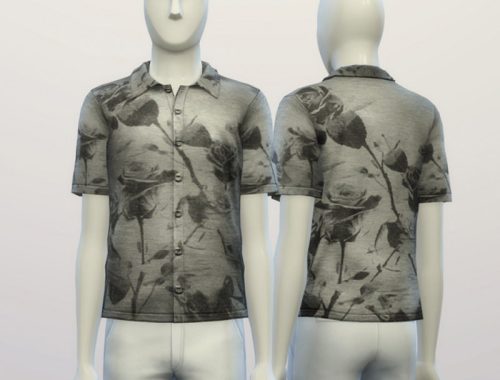 Floral Polo Shirt