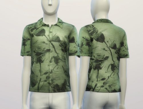 Floral Polo Shirt