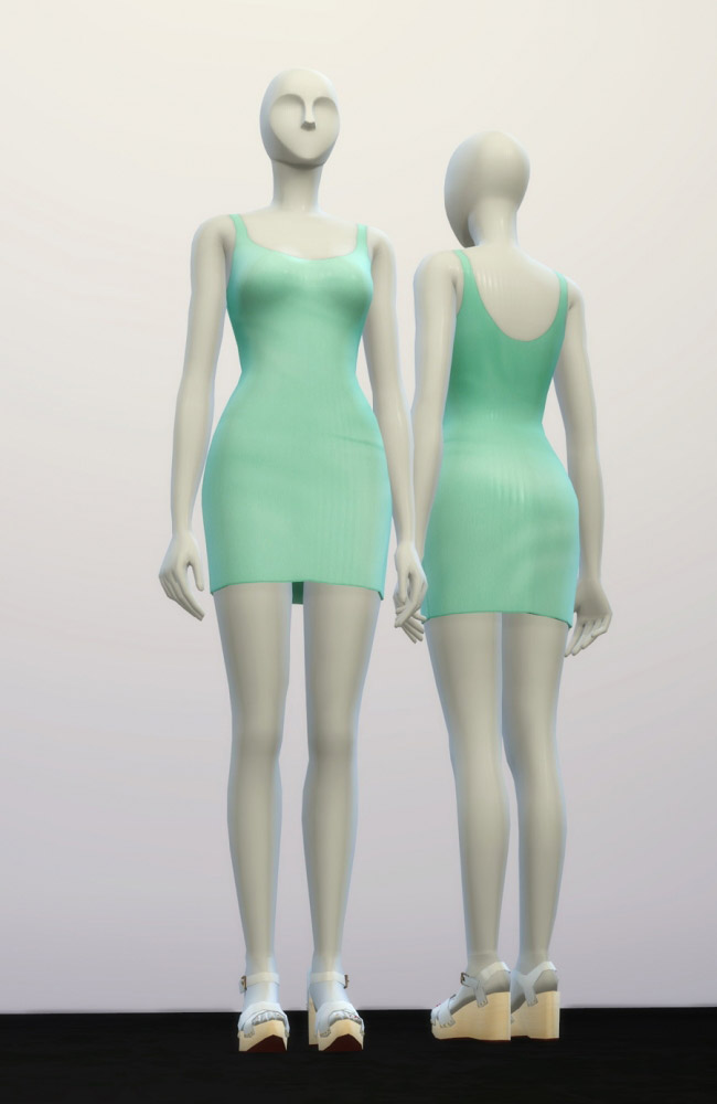 Basic dress M II - The Sims 4 Catalog