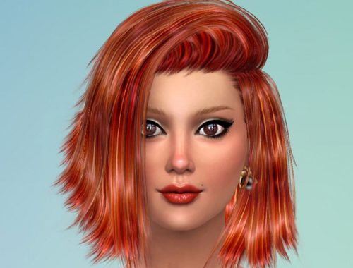50 Recolors of Stealthic High Life Hair