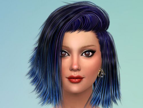 50 Recolors of Stealthic High Life Hair