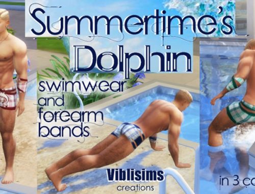 Swimwear and forearm bands
