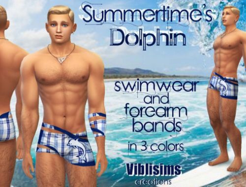 Swimwear and forearm bands