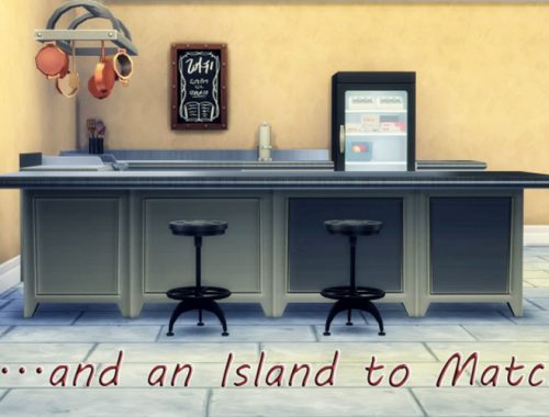 Corporate Chic Kitchen Counter and Island Recolour