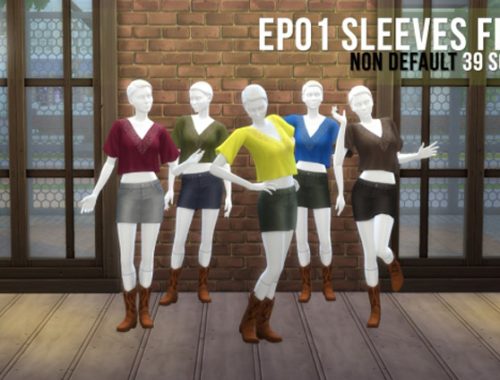 Tops and dresses + hair retextures