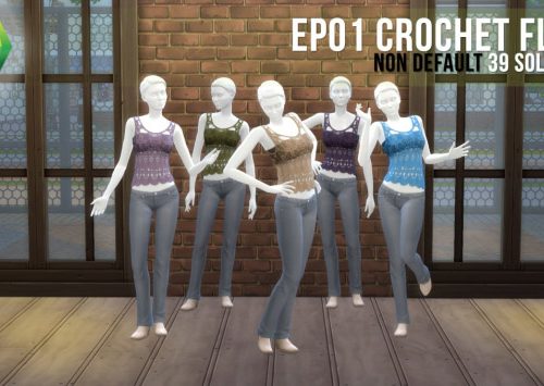 Tops and dresses + hair retextures