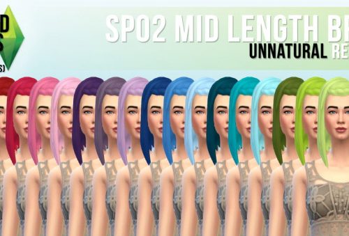 Tops and dresses + hair retextures
