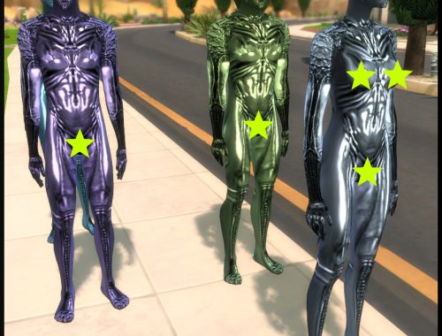 SPECIES Skin textures for Aliens