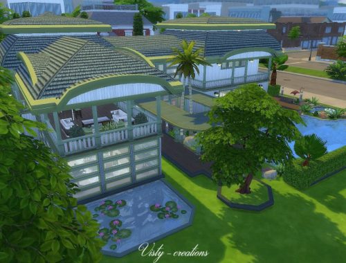 Tropical wind house