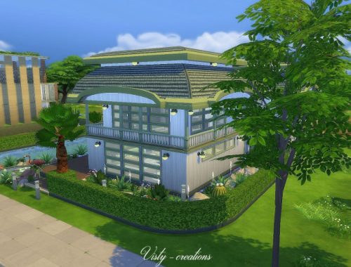 Tropical wind house