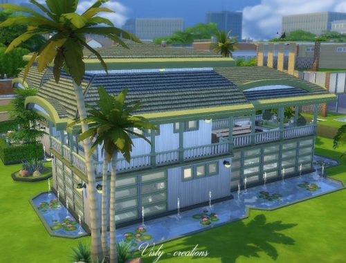 Tropical wind house