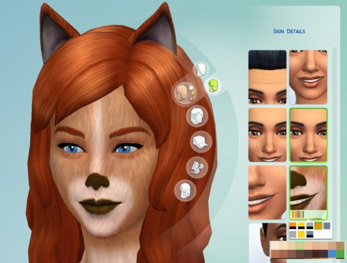Fur Skin Overlay