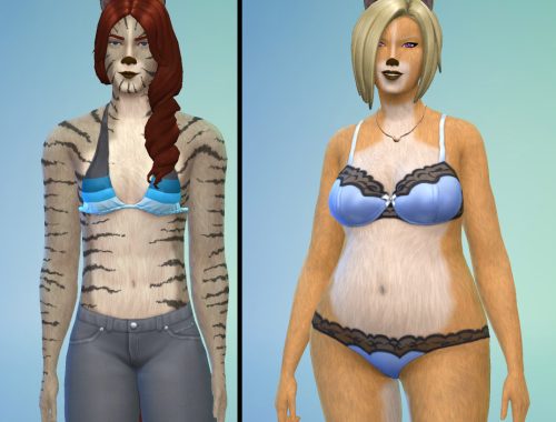 Fur Skin Overlay