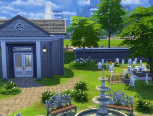 Leafy Cemetery