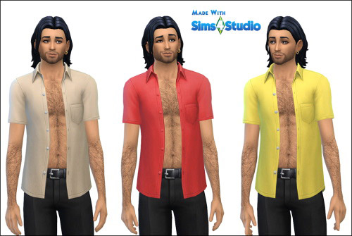 Patio Stuff Shirt Edited - The Sims 4 Catalog