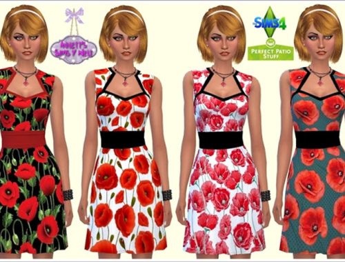 Perfect Pation Stuff Summer Dresses Poppy