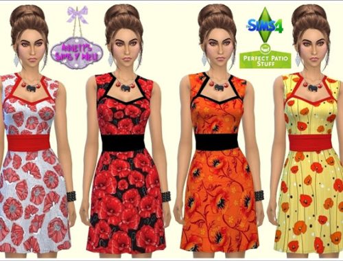 Perfect Pation Stuff Summer Dresses Poppy