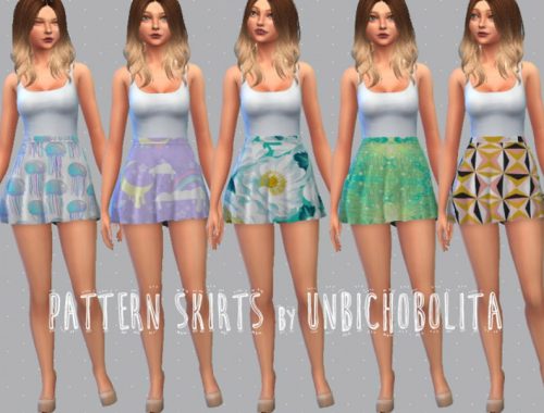 Pattern skirts