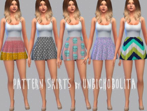 Pattern skirts